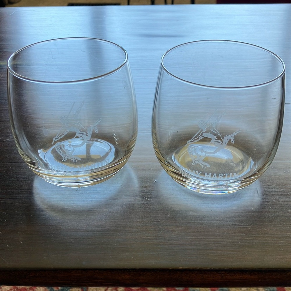 Pair of Remy Martin Cognac Glasses